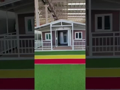 Casa de luxo pré-fabricada de 4 quartos