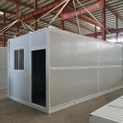 Casas de contêineres prefabricadas dobráveis portáteis