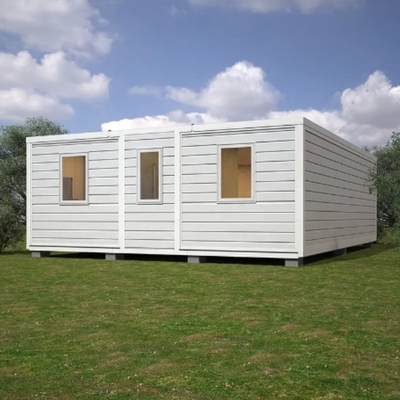 Q235 Q345B Estrutura de aço portátil Container de transporte expandível Casas personalizáveis