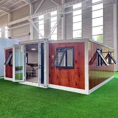 Pequena casa de 2 quartos Container 20 pés Container House fácil montagem