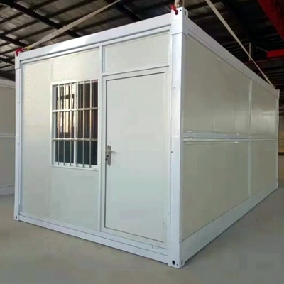 Estrutura de aço Dobragem de embarque Casa de contêineres Design pré-fabricado resistente ao fogo resistente à água