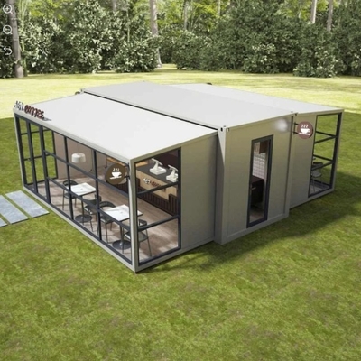 Casas de contêineres de transporte de alta qualidade pré-fabricadas modulares móveis Q235B ou Q345B de aço