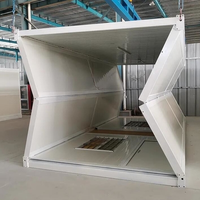 Casa de contêineres dobrável pequena / 2 x 20 Ft
