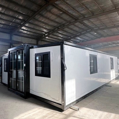 durável 3 quartos móveis expansíveis Casa pré-fabricada estrutura de aço Modular casas expansíveis