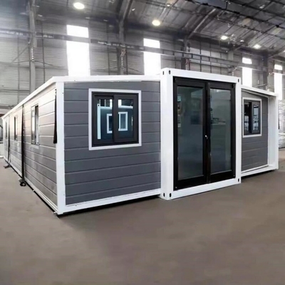 Prefabricado Container House Móvel 3 quartos Container House ignífugo com painel de sanduíche