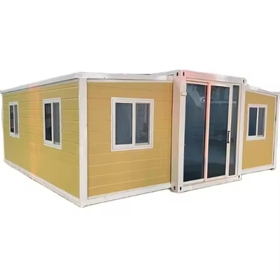 Estilo familiar conveniente 2 dormitórios Container de transporte Casas móveis rápidas Residência Q235 Q345B