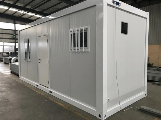20ft 40ft Flat Pack Container House fácil montar estrutura de aço leve para armazenamento