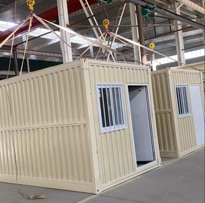 Escritório móvel modular pré-fabricado Container dobrável Casa portátil de luxo pré-fabricado