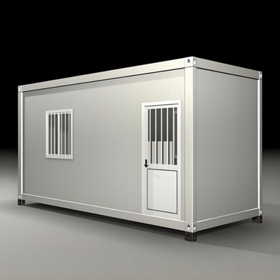 Estrutura de aço galvanizado Casas modulares de pacote plano Casa fácil de instalar no local