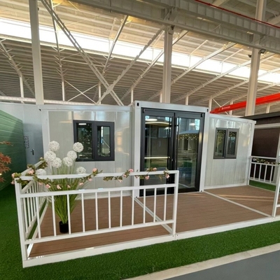 Casas pré-fabricadas de luxo impermeáveis para residência familiar