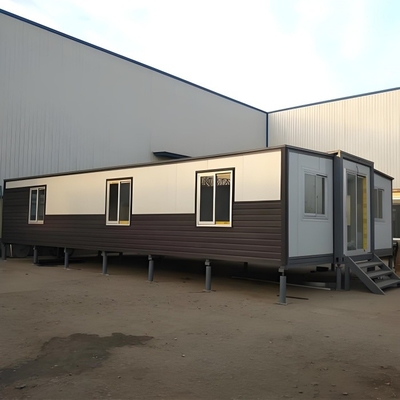 Casa de contêiner removível de 3 quartos pré-fabricada expansível com longa vida útil