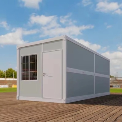 Casa de contêiner exterior modular econômica Espaçamento de vida flexível montar dobrável Casa de contêiner de 2 andares