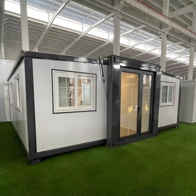 Casa modular de asas duplas com 37m2 para 2-3 pessoas