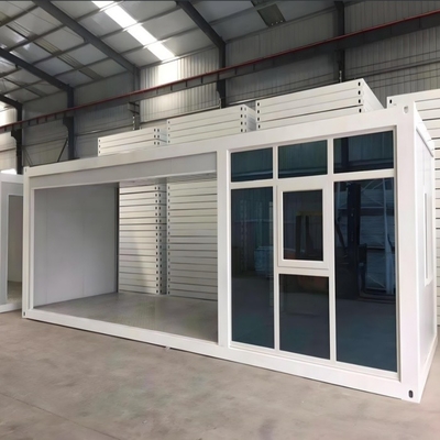 Casa de contêineres dobrável pré-fabricada multifunção para mercado do Oriente Médio 20ft / 40ft