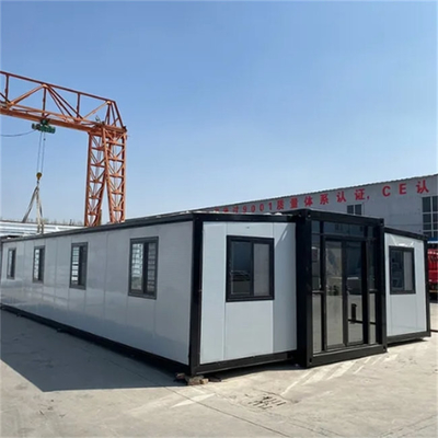 40 pés 3 quartos pré-fabricado móvel casa de contêineres expansível apartamento pessoal