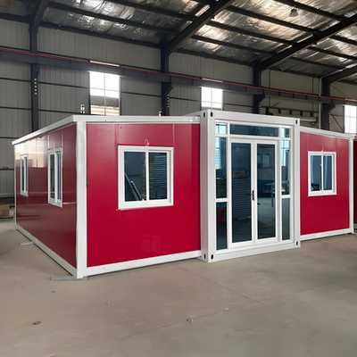 Casa de contêiner de transporte expandível personalizado com vida útil de mais de 25 anos