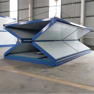 Casas de contentores dobráveis modulares de transporte marítimo de 20 pés