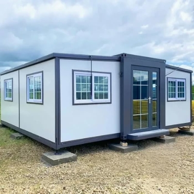 Panel de sanduíche em forma de borboleta portavel pré-fabricado casa de contêineres expansível