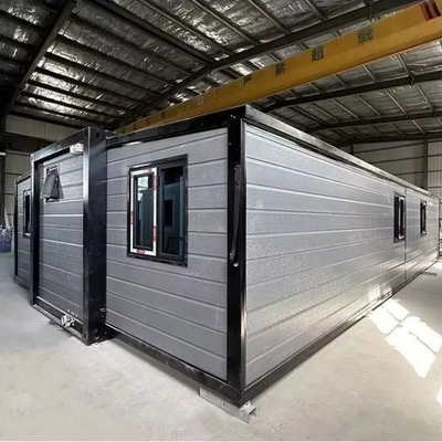 Casas de contêiner pré-construídas de 3 quartos expansíveis