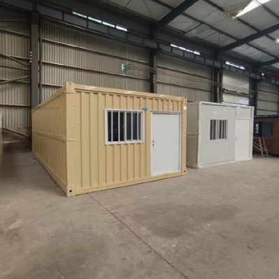 Casa de contêineres dobráveis de tipo X pré-fabricada de baixo custo e fácil de instalar