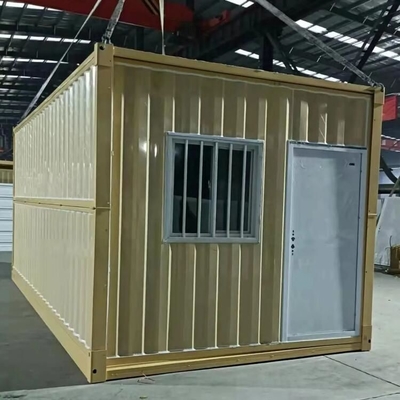 Casas de contentores dobráveis para transporte marítimo pré-fabricadas