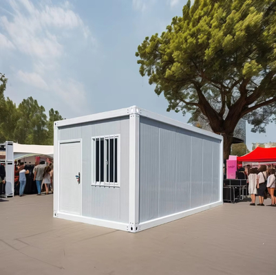 Casa de contêineres desmontável de 20 pés 40 pés Modular Container desmontável Casa portátil pré-fabricado